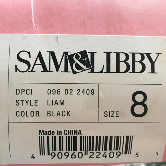 Black boots with gold chains & side zipper - Picture 8 of 8